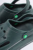 Крокси чоловічі темно-зеленого кольору 178217P, фото 3