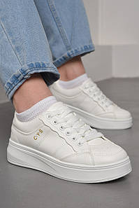 Кросівки жіночі білого кольору уп.6 од. 176678P