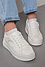 Кросівки жіночі білого кольору уп.6 од. 176678P, фото 2