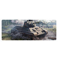 Коврик 300*700 тканевой World of Tanks-64, толщина 2 мм, OEM b