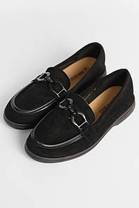 Туфлі-лофери жіночі чорного кольору уп.5 од. 178675P