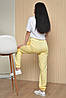 Джоггери жіночі жовтого кольору 162197P, фото 3