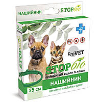 Ошейник для кошек и собак ProVET STOP-Био 35 см (от внешних паразитов) h