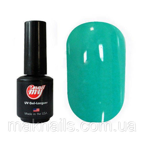 Гель-лак My Nail System No 90 темна бірюза емаль 9 мл