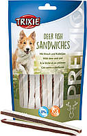 Лакомство для собак Trixie PREMIO Deer Fish Sandwiches, 100 г (оленина) p