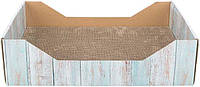 Картонная когтеточка-лежак с мятой Trixie 45 × 12 × 33 см b
