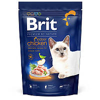 Сухой корм для котов, живущих в помещении Brit Premium by Nature Cat Indoor 1,5 кг (курица) p
