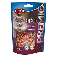 Лакомство для кошек Trixie PREMIO Carpaccio 20 г (утка и рыба) h