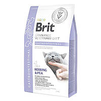 Сухой корм для кошек, при заболеваниях желудочно-кишечного тракта Brit GF Veterinary Diet Gastrointestinal 2
