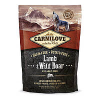 Сухой корм для взрослых собак всех пород Carnilove Lamb & Wild Boar 1,5 кг (ягненок и кабан) p