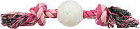 Игрушка для собак Trixie Канат плетёный с мячом 36 см, d=7 см (текстиль) b