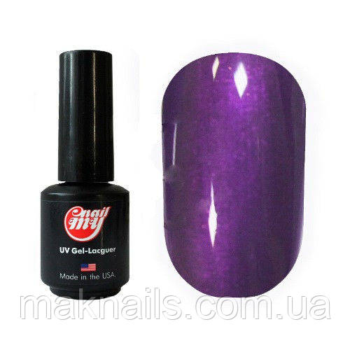 Гель-лак My Nail System № 92 яскраво-фіолетовий з микроблеском 9мл