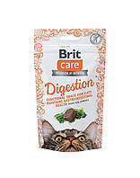 Функциональное лакомства для кошек Brit Care Cat Snack Digestion с тунцем, 50 г h