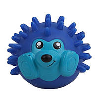 Игрушка Eastland Ёжик для собак, голубой, 8х7х7.5 см (винил) h