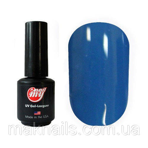 Гель-лак My Nail System № 93 яскраво-синій емаль 9мл