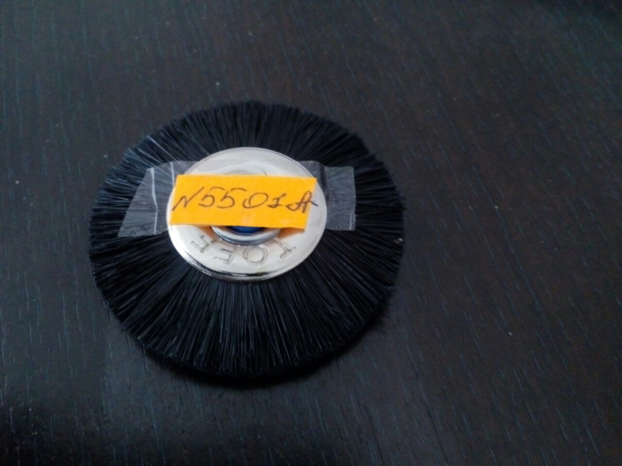 Щітка шліфувальний на металевому диску d-50 мм, 2- ряд.