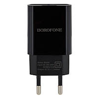 Сетевое Зарядное Устройство Borofone BA20A Lightning 1USB 2.1A Цвет Черный l