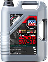 НС-синтетическое моторное масло Liqui Moly Top Tec 4300 5W-30 для Peugeot / Citroen / Fiat, 5л(897252298755)