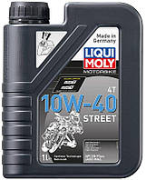 HC-синтетическое моторное масло для 4-тактных мотоциклов - Liqui Moly Motorbike Street 4T 10W-40,