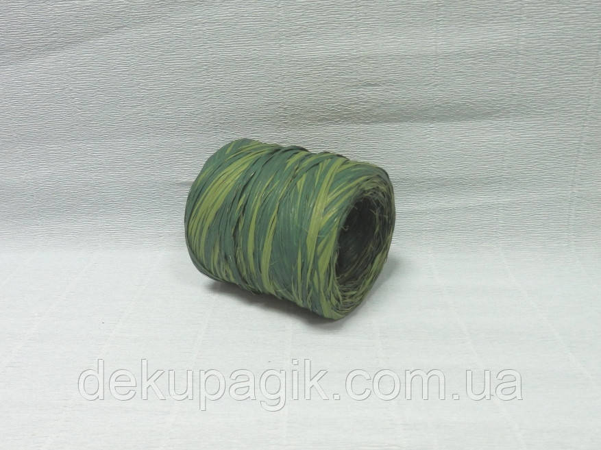 Рафия искусственная, Зелено-оливковая: продажа, цена в Киеве ...