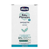 Детское мыло с глицерином Chicco Baby Moments "Мягкая пена", 100 г