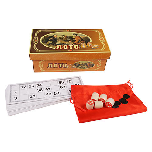 Лото у картонній коробці G90-5