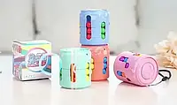 Головоломка банка Cans Spinner Cube антистресс шариками для детей развивающая головоломка-антистрес игрушка b