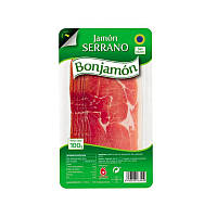 Хамон Серрано нарезка "Bonjamon" Испания фасовка 0.1 k
