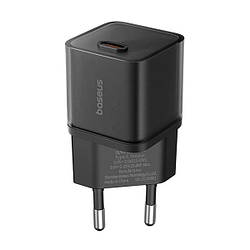 МЗП Baseus GaN5S Fast Charger 20W 1 Type-C Black (P10162503113-00)