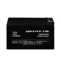 Аккумулятор для сигнализации AGM А 12V - 7 Ah b
