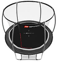 Батут Hop-Sport Premium 10ft (305см) черно-серый с внутренней сеткой a