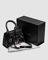 Balenciaga Hourglass X Le Cagole Black 22 х 17 х 10 см женские сумочки и клатчи хорошее качество