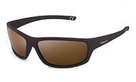 Очки поляризационные в коричневом цвете Sport UV400 Dark/Brown. Солнцезащитные очки мужские.