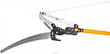 Висоторіз телескопічний садовий, секатор для обрізки гілок ручний Powermat, фото 7