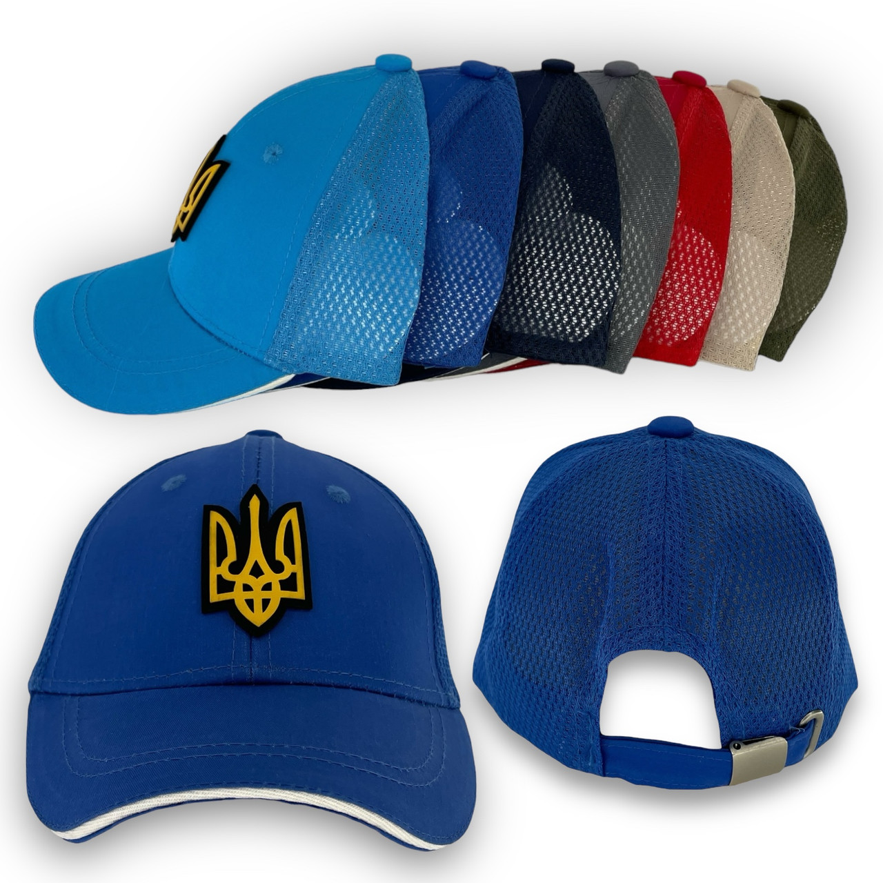 ОПТ Дитяча кепка із сіткою для хлопчика, 48 р. (5 шт./паковання)