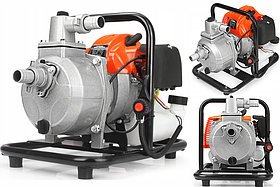 Мотопомпа для дачі BULL TECH 1600 Вт 250 л/хв 25 мм помпа бензинова