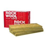 100 мм минеральная вата Rockwool Frontrock Super минвата базальтовая вата каменная вата базальтовая плита