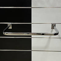 Дуга овальна хромована в економпанель 90 см