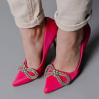 Женские туфли Fashion Bow 3995 38 размер 24,5 см Розовый n