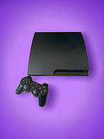 Ігрова приставка, стаціонарна ігрова консоль Playstation 3 Slim 500 GB, 1 джойстик + Гарантія