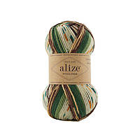 Носочная пряжа (нитки) Alize Wooltime (Ализе Вултайм) цвет 11021