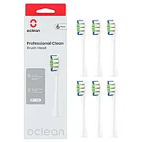 Насадка Oclean Professional Clean Brush Head P1C1 W06 6psc White