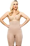 Стягуючі шорти з високою талією Relaxsan FarmaCell Bodyshaper Бежеві Арт.603, фото 8