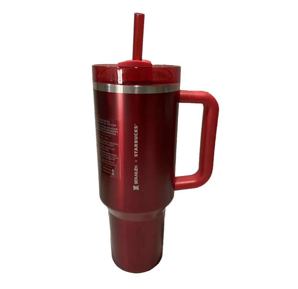 Термочашка Red Stanley Starbucks Holiday cup  1,18 L