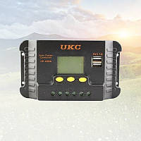 Контролер заряду від сонячної батареї з дисплеєм UKC CP-420A 8459 для сонячних панелей