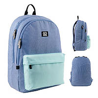 Рюкзак підлітковий GoPack Education Teens 140L-2 44*29*14см м'ятно-блакитний