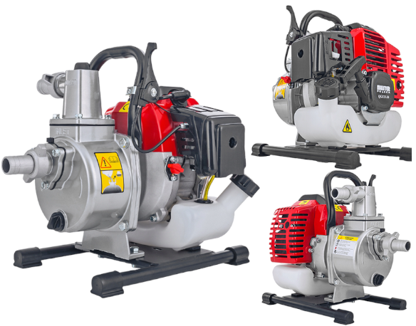 Мотопомпа бензинова 2-тактна MAJSTER POLSKA QGZ25-30 1700 Вт 270 л/хв 8 м