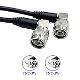 Антенний кабель для GPS приймачів 10 м (TNC кутовий - TNC кутовий), фото 5