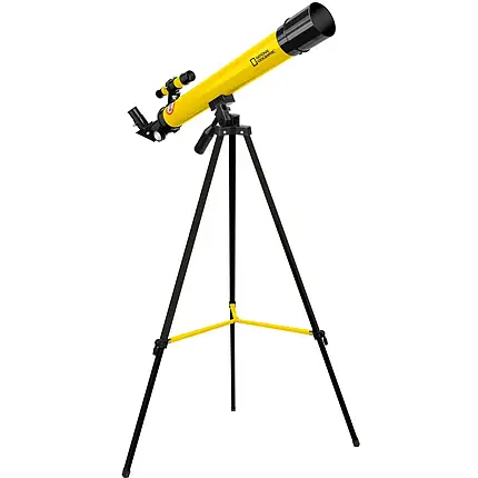 Телескоп-рефрактор National Geographic 50/600 Refractor AZ (Yellow) | Азимутальне монтування | Для початківців, фото 1