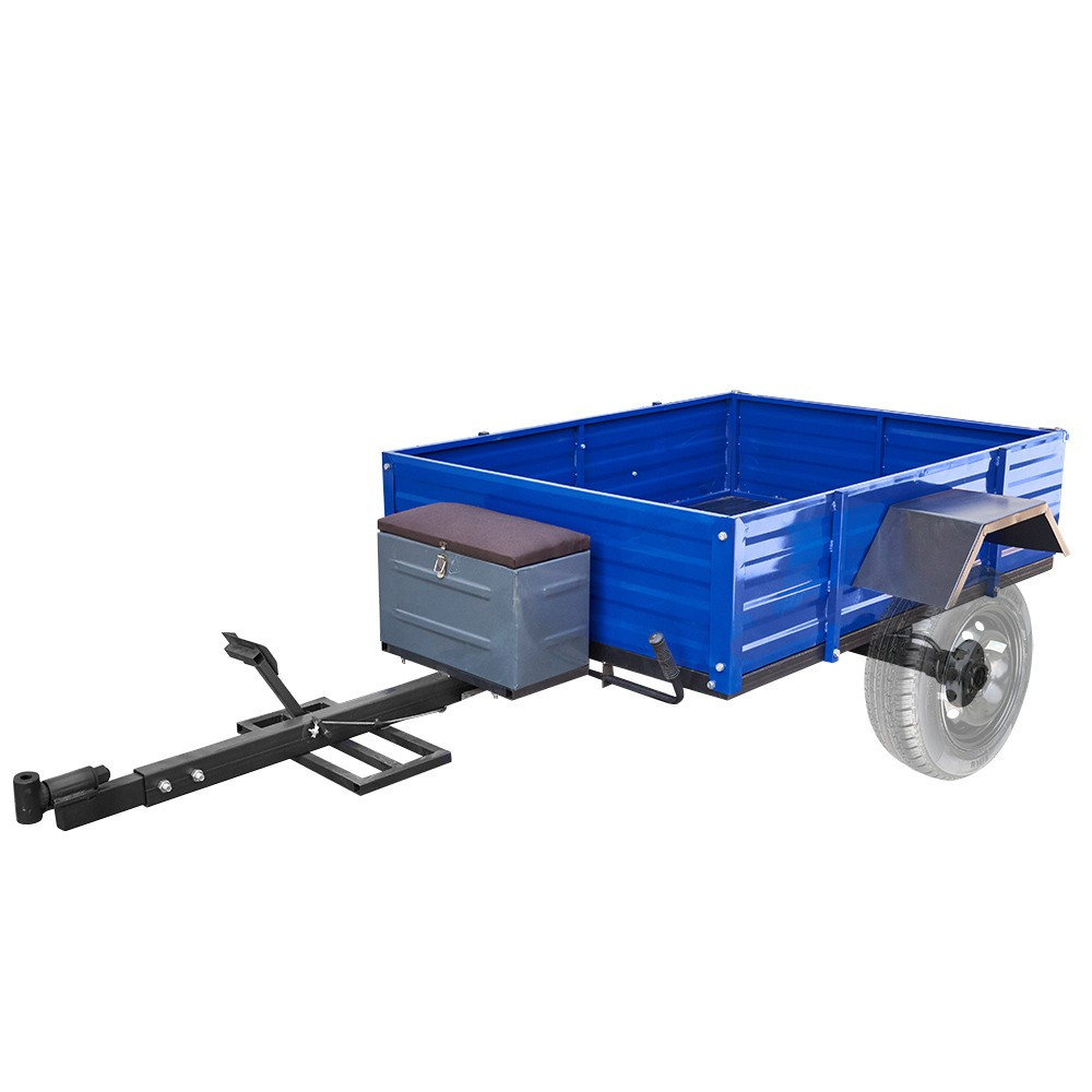 Причіп Кентавр 1ПМБ-0,4С самоскидний на 400 кг  (без колес)